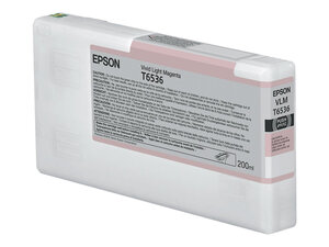 epson t6536 - cartouche magenta-clair epson stylus pro 4900 - 200ml