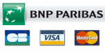 Paiement par carte bancaire via BNP PARIBAS